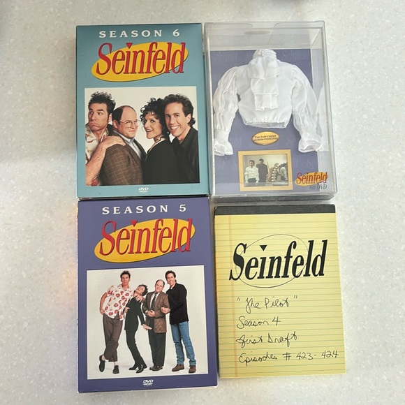 Seinfeld DVD Set Puffy Shirt, Seasons 5 and 6, Bonus Script - Picture 3 of 13